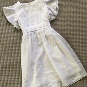 White Girls Dress Size 10/12